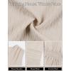 imageBlooming Jelly Womens Summer Tank Tops Dressy Casual Blouses Business Work Outfits Sleeveless Peplum ShirtsApricot