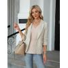 imageBlooming Jelly Womens Summer Tank Tops Dressy Casual Blouses Business Work Outfits Sleeveless Peplum ShirtsApricot