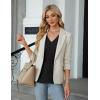imageBlooming Jelly Womens Summer Tank Tops Dressy Casual Blouses Business Work Outfits Sleeveless Peplum ShirtsBlack