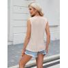 imageBlooming Jelly Womens Tank Tops Dressy Sleeveless Blouses Business Casual Tank Shirts V Neck Cami Summer Basic CamisoleApricot