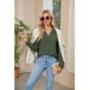 imageBlooming Jelly Womens Dressy Casual Tops Business Long Sleeve Shirts Black Work Blouses Fall Fashion 2024Army Green