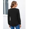 imageBlooming Jelly Womens Dressy Casual Tops Business Long Sleeve Shirts Black Work Blouses Fall Fashion 2024Black