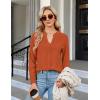 imageBlooming Jelly Womens Dressy Casual Tops Business Long Sleeve Shirts Black Work Blouses Fall Fashion 2024Caramel