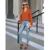 imageBlooming Jelly Womens Dressy Casual Tops Business Long Sleeve Shirts Black Work Blouses Fall Fashion 2024Caramel