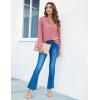 imageBlooming Jelly Womens Dressy Casual Tops Business Long Sleeve Shirts Black Work Blouses Fall Fashion 2024Dusty Pink