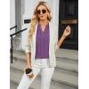 imageBlooming Jelly Womens Dressy Casual Tops Business Long Sleeve Shirts Black Work Blouses Fall Fashion 2024Purple