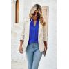 imageBlooming Jelly Womens Dressy Casual Tops Business Long Sleeve Shirts Black Work Blouses Fall Fashion 2024Royal Blue