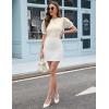 imageBlooming Jelly Womens Short Sleeve Blouse Business Casual Dressy Tops Ribbed Summer Stylish Work ShirtsApricot