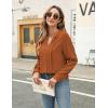imageBlooming Jelly Womens Dressy Casual Blouses Business Work Tops Long Sleeve V Neck Pleated Shirts 2025 Fall OutfitsCaramel