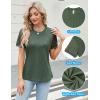 imageBlooming Jelly Womens Dressy Casual Blouses Business Work Tops Medium