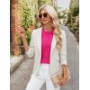 imageBlooming Jelly Womens Dressy Casual Blouses Business Work Tops Short Sleeve Waffle Knit Shirts 2025 Summer OutfitsHot Pink