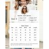 imageBlooming Jelly Womens Dressy Casual Top Business Work Shirt Long Sleeve V Neck Pleated Blouse Fall Outfits 2024White