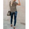 imageBlooming Jelly Womens Leopard Print Tops Short Sleeve Round Neck Casual T Shirts TeesLeopard 1
