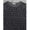 imageBlooming Jelly Womens Leopard Print Tops Short Sleeve Round Neck Casual T Shirts TeesLeopard 6