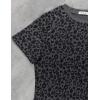 imageBlooming Jelly Womens Leopard Print Tops Short Sleeve Round Neck Casual T Shirts TeesLeopard 6