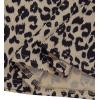imageBlooming Jelly Womens Leopard Print Tops Short Sleeve Round Neck Casual T Shirts TeesLeopardv Neck