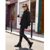 imageBlooming Jelly Women Oversized Sweatshirt Fleece Quarter Zip Pullover Casual Long Sleeve Tops Fall Outfits with PocketsBlack