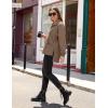 imageBlooming Jelly Women Oversized Sweatshirt Fleece Quarter Zip Pullover Casual Long Sleeve Tops Fall Outfits with PocketsCoffee Grey