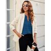imageBlooming Jelly Womens Puff Sleeve Summer Tops Chiffon Short Sleeve Blouses White V Neck Pom Pom ShirtsDark Blue
