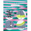 imageBlooming Jelly Women Oversized Sweatshirt Fall Top Crewneck Long Sleeve Shirt Casual Outfits Striped Y2K PulloverStriped Pink