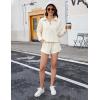 imageBlooming Jelly Womens 2 Piece Outfits Sweatsuits Long Sleeve Lounge Sets Active Workout Matching SetsBeige