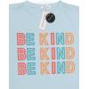 imageBlooming Jelly Womens Be Kind Shirt Short Sleeve Graphic Tees Loose Fit Tshirts Cute Casual Summer Tops Funny Teacher OutfitsBlue