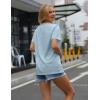 imageBlooming Jelly Womens Be Kind Shirt Short Sleeve Graphic Tees Loose Fit Tshirts Cute Casual Summer Tops Funny Teacher OutfitsBlue