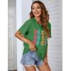 imageBlooming Jelly Womens Be Kind Shirt Short Sleeve Graphic Tees Loose Fit Tshirts Cute Casual Summer Tops Funny Teacher OutfitsKelly Green