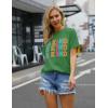 imageBlooming Jelly Womens Be Kind Shirt Short Sleeve Graphic Tees Loose Fit Tshirts Cute Casual Summer Tops Funny Teacher OutfitsKelly Green