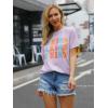 imageBlooming Jelly Womens Be Kind Shirt Short Sleeve Graphic Tees Loose Fit Tshirts Cute Casual Summer Tops Funny Teacher OutfitsPurple