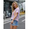 imageBlooming Jelly Womens Be Kind Shirt Short Sleeve Graphic Tees Loose Fit Tshirts Cute Casual Summer Tops Funny Teacher OutfitsPurple