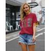 imageBlooming Jelly Womens Be Kind Shirt Short Sleeve Graphic Tees Loose Fit Tshirts Cute Casual Summer Tops Funny Teacher OutfitsRed
