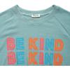 imageBlooming Jelly Womens Be Kind Sweatshirt Crewneck Loose Fit Cute Long Sleeve Tops Ladies Fall Clothes Winter Teacher OutfitsBean Green
