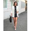 imageBlooming Jelly Womens Business Casual Tops Long Sleeve Work Shirts Mock Neck Dressy Tops Satin Silk Fall Outfits 2024Black