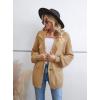 imageBlooming Jelly Womens Oversized Cardigans Chunky Open Front Trendy Dressy Fall Cardigan Sweaters 2023 Outerwear Winter CoatsKhaki