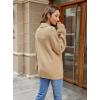 imageBlooming Jelly Womens Oversized Cardigans Chunky Open Front Trendy Dressy Fall Cardigan Sweaters 2023 Outerwear Winter CoatsKhaki