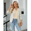 imageBlooming Jelly Women Dressy Causal Tops Ruffle V Neck Business Blouses Summer Work Shirts 2025Apricot