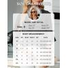 imageBlooming Jelly Womens 34 Length Sleeve Tops Dressy Casual Business Blouses Ruffle Work Shirts Summer OutfitsBlack