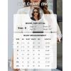 imageBlooming Jelly Womens 34 Length Sleeve Tops Summer Dressy Business Casual Blouses Work Shirts Chiffon V Neck Outfits 2025Black
