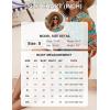 imageBlooming Jelly Womens Bathing Suit Cover Ups Bikini Swimsuit Coverup Drawstring Button Down Beach Dress ShirtPrint Multicolor Leaf