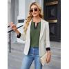 imageBlooming Jelly Womens Business Casual Long Sleeve Tops Color Block Fall Outfits 2025 Dressy Basic Work ShirtsArmy Green