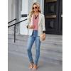 imageBlooming Jelly Womens Business Casual Long Sleeve Tops Color Block Fall Outfits 2025 Dressy Basic Work ShirtsPink