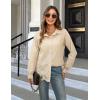 imageBlooming Jelly Womens Business Casual Tops Button Down Long Sleeve Shirts Collared Embroidered Blouses 2024 Fall OutfitsApricot