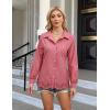 imageBlooming Jelly Womens Business Casual Tops Button Down Long Sleeve Shirts Collared Embroidered Blouses 2024 Fall OutfitsDusty Pink
