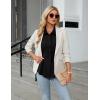 imageBlooming Jelly Womens Business Casual Tops Button Down Shirts Dressy Smocked Peplum Blouses Trendy Summer Outfits 2025Black