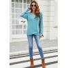 imageBlooming Jelly Womens Crewneck Sweatshirts Long Sleeve Tunic Tops Loose Fit Fall 2023 Long Shirts to Wear with LeggingsTurquoise