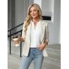 imageBlooming Jelly Womens Dressy Business Casual Tops Trendy 34 Length Sleeve Shirts Cute Summer Blouses Work OutfitsWhite