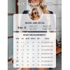 imageBlooming Jelly Womens Dressy Casual Blouse Business Short Sleeve Shirt Ruffle Pleated V Neck Work Summer Tops 2025Dark Blue