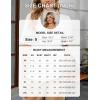 imageBlooming Jelly Womens Dressy Casual Blouse Business Short Sleeve Shirt Ruffle Pleated V Neck Work Summer Tops 2025White