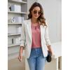 imageBlooming Jelly Womens Dressy Casual Blouses Business Short Sleeve T Shirts Summer Work Top Pleated Keyhole ShirtsPink